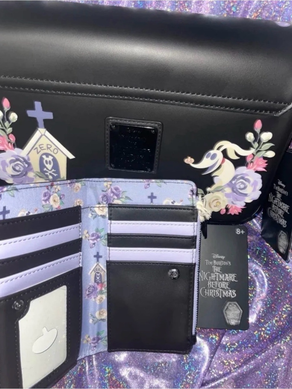 Exclusive Disney Floral Zero Crossbody Set - Picture 5 of 5